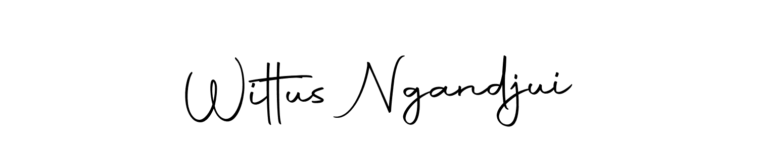 Once you've used our free online signature maker to create your best signature Autography-DOLnW style, it's time to enjoy all of the benefits that Wittus Ngandjui name signing documents. Wittus Ngandjui signature style 10 images and pictures png