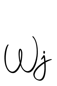 The best way (Autography-DOLnW) to make a short signature is to pick only two or three words in your name. The name Wj include a total of six letters. For converting this name. Wj signature style 10 images and pictures png