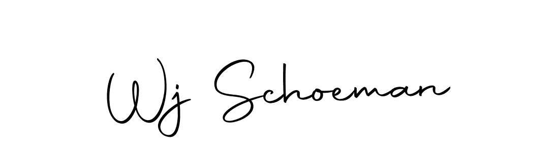 Use a signature maker to create a handwritten signature online. With this signature software, you can design (Autography-DOLnW) your own signature for name Wj Schoeman. Wj Schoeman signature style 10 images and pictures png