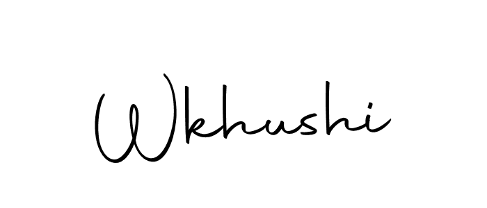 Best and Professional Signature Style for Wkhushi. Autography-DOLnW Best Signature Style Collection. Wkhushi signature style 10 images and pictures png