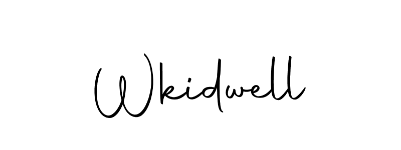 Design your own signature with our free online signature maker. With this signature software, you can create a handwritten (Autography-DOLnW) signature for name Wkidwell. Wkidwell signature style 10 images and pictures png