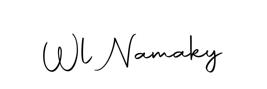 Make a beautiful signature design for name Wl Namaky. Use this online signature maker to create a handwritten signature for free. Wl Namaky signature style 10 images and pictures png