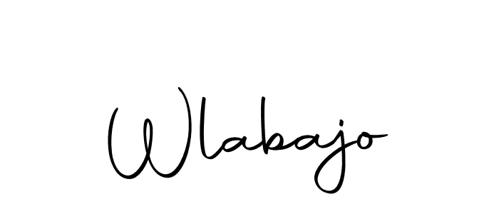 Wlabajo stylish signature style. Best Handwritten Sign (Autography-DOLnW) for my name. Handwritten Signature Collection Ideas for my name Wlabajo. Wlabajo signature style 10 images and pictures png
