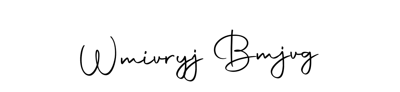 Create a beautiful signature design for name Wmivryj Bmjvg. With this signature (Autography-DOLnW) fonts, you can make a handwritten signature for free. Wmivryj Bmjvg signature style 10 images and pictures png