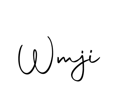 Also we have Wmji name is the best signature style. Create professional handwritten signature collection using Autography-DOLnW autograph style. Wmji signature style 10 images and pictures png