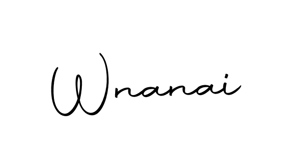 if you are searching for the best signature style for your name Wnanai. so please give up your signature search. here we have designed multiple signature styles  using Autography-DOLnW. Wnanai signature style 10 images and pictures png