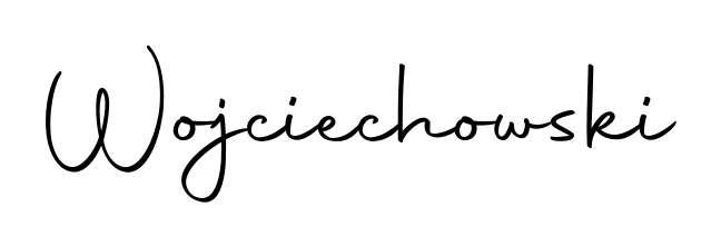 A sleek calligraphic signature for name Wojciechowski utilizing Autography-DOLnW styling. Great for adding personal signatures to photos and art. Wojciechowski signature style 10 images and pictures png