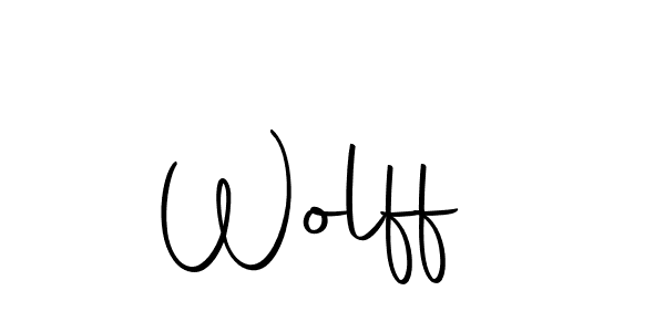 Make a short Wolff  signature style. Manage your documents anywhere anytime using Autography-DOLnW. Create and add eSignatures, submit forms, share and send files easily. Wolff  signature style 10 images and pictures png