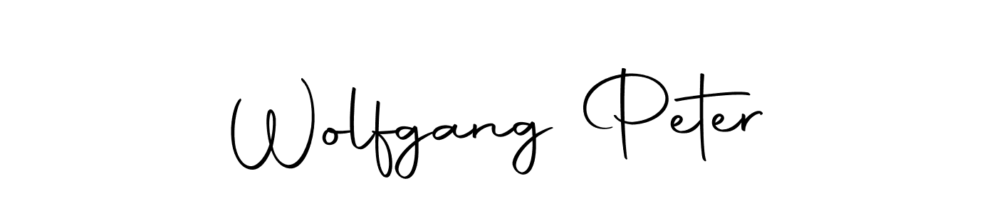 Design your own signature with our free online signature maker. With this signature software, you can create a handwritten (Autography-DOLnW) signature for name Wolfgang Peter. Wolfgang Peter signature style 10 images and pictures png