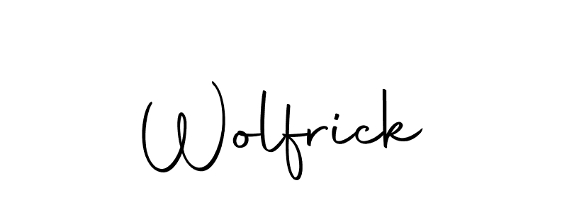 Once you've used our free online signature maker to create your best signature Autography-DOLnW style, it's time to enjoy all of the benefits that Wolfrick name signing documents. Wolfrick signature style 10 images and pictures png