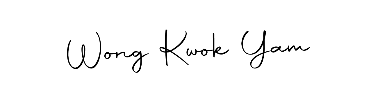 Wong Kwok Yam stylish signature style. Best Handwritten Sign (Autography-DOLnW) for my name. Handwritten Signature Collection Ideas for my name Wong Kwok Yam. Wong Kwok Yam signature style 10 images and pictures png