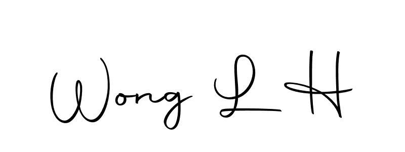 How to make Wong L H signature? Autography-DOLnW is a professional autograph style. Create handwritten signature for Wong L H name. Wong L H signature style 10 images and pictures png