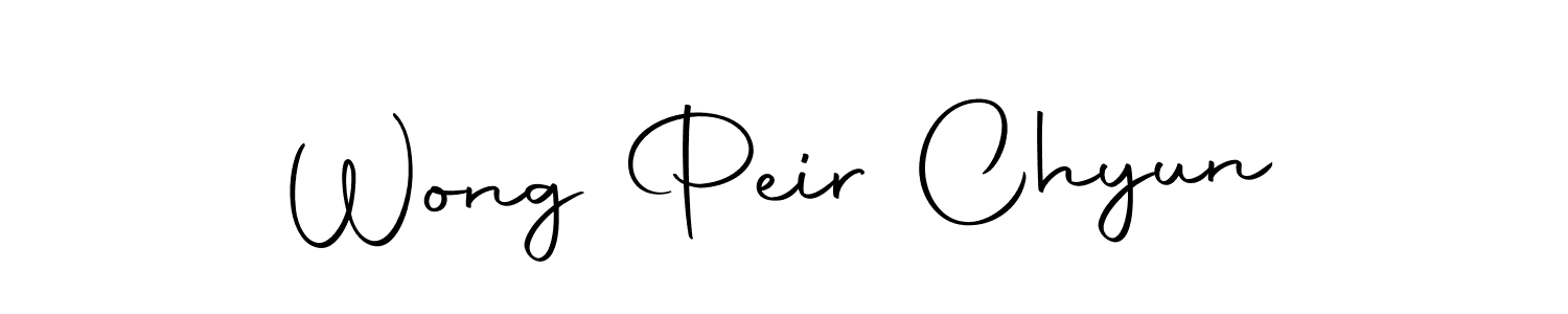 How to make Wong Peir Chyun signature? Autography-DOLnW is a professional autograph style. Create handwritten signature for Wong Peir Chyun name. Wong Peir Chyun signature style 10 images and pictures png