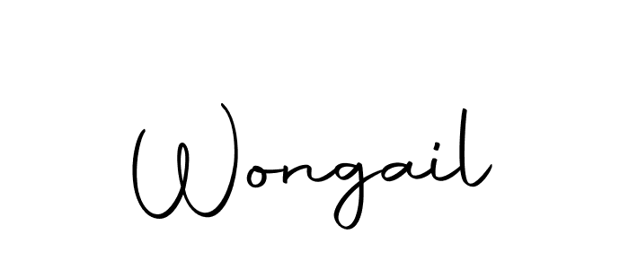 Wongail stylish signature style. Best Handwritten Sign (Autography-DOLnW) for my name. Handwritten Signature Collection Ideas for my name Wongail. Wongail signature style 10 images and pictures png