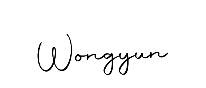 Similarly Autography-DOLnW is the best handwritten signature design. Signature creator online .You can use it as an online autograph creator for name Wongyun. Wongyun signature style 10 images and pictures png