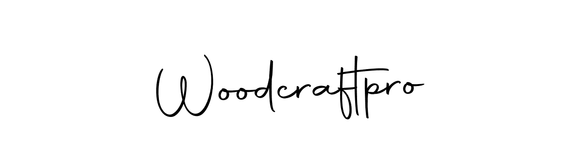 Make a beautiful signature design for name Woodcraftpro. With this signature (Autography-DOLnW) style, you can create a handwritten signature for free. Woodcraftpro signature style 10 images and pictures png