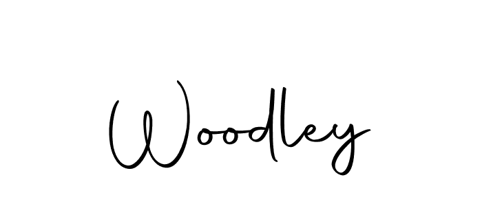 Design your own signature with our free online signature maker. With this signature software, you can create a handwritten (Autography-DOLnW) signature for name Woodley. Woodley signature style 10 images and pictures png