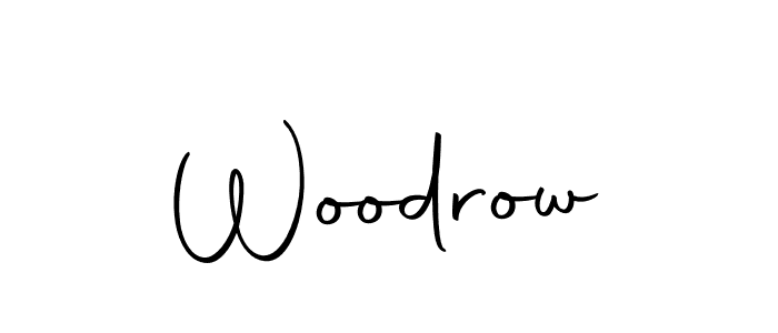 Create a beautiful signature design for name Woodrow. With this signature (Autography-DOLnW) fonts, you can make a handwritten signature for free. Woodrow signature style 10 images and pictures png