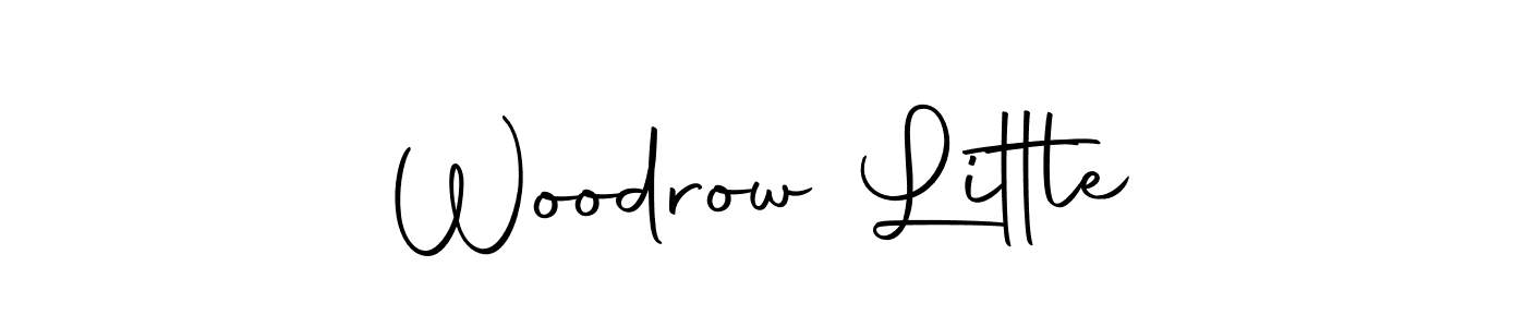 Make a beautiful signature design for name Woodrow Little. Use this online signature maker to create a handwritten signature for free. Woodrow Little signature style 10 images and pictures png