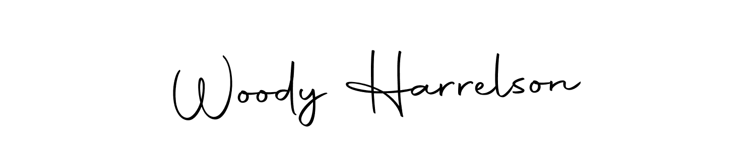 The best way (Autography-DOLnW) to make a short signature is to pick only two or three words in your name. The name Woody Harrelson include a total of six letters. For converting this name. Woody Harrelson signature style 10 images and pictures png