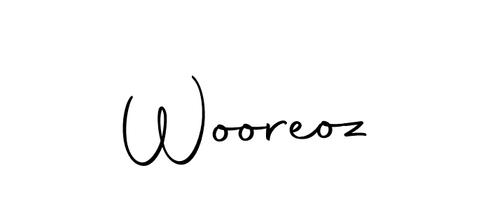 You should practise on your own different ways (Autography-DOLnW) to write your name (Wooreoz) in signature. don't let someone else do it for you. Wooreoz signature style 10 images and pictures png