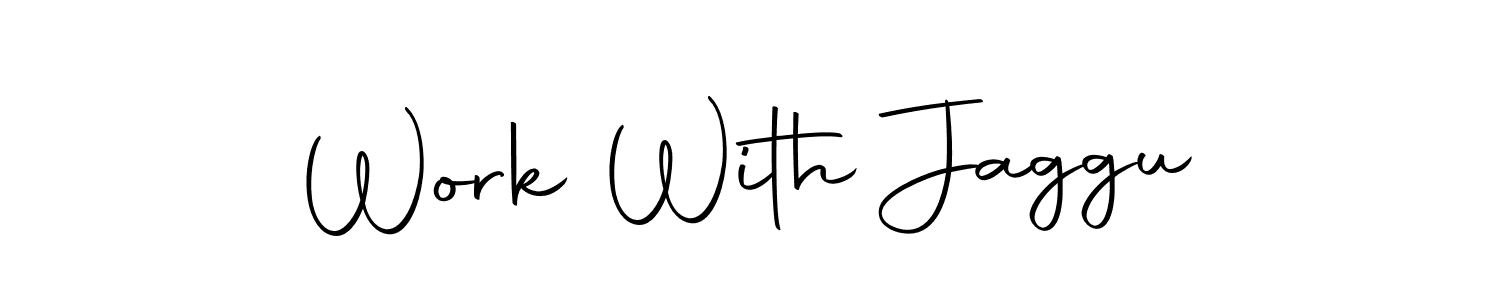 Make a short Work With Jaggu signature style. Manage your documents anywhere anytime using Autography-DOLnW. Create and add eSignatures, submit forms, share and send files easily. Work With Jaggu signature style 10 images and pictures png