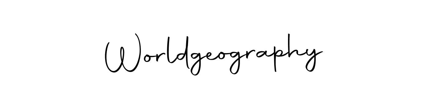 Also we have Worldgeography name is the best signature style. Create professional handwritten signature collection using Autography-DOLnW autograph style. Worldgeography signature style 10 images and pictures png