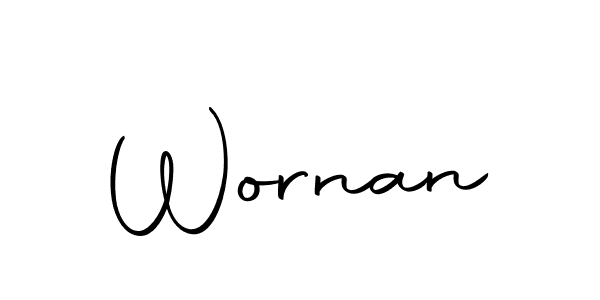 Wornan stylish signature style. Best Handwritten Sign (Autography-DOLnW) for my name. Handwritten Signature Collection Ideas for my name Wornan. Wornan signature style 10 images and pictures png