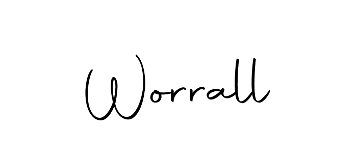 Use a signature maker to create a handwritten signature online. With this signature software, you can design (Autography-DOLnW) your own signature for name Worrall. Worrall signature style 10 images and pictures png