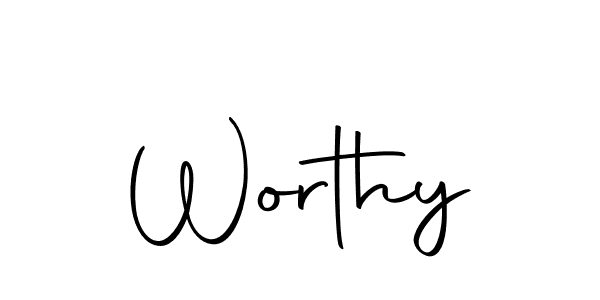 Make a beautiful signature design for name Worthy. Use this online signature maker to create a handwritten signature for free. Worthy signature style 10 images and pictures png
