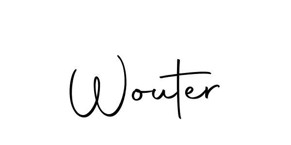 Make a beautiful signature design for name Wouter. With this signature (Autography-DOLnW) style, you can create a handwritten signature for free. Wouter signature style 10 images and pictures png