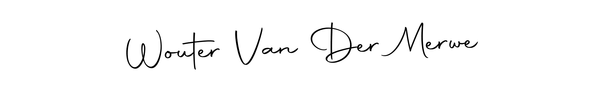 Create a beautiful signature design for name Wouter Van Der Merwe. With this signature (Autography-DOLnW) fonts, you can make a handwritten signature for free. Wouter Van Der Merwe signature style 10 images and pictures png