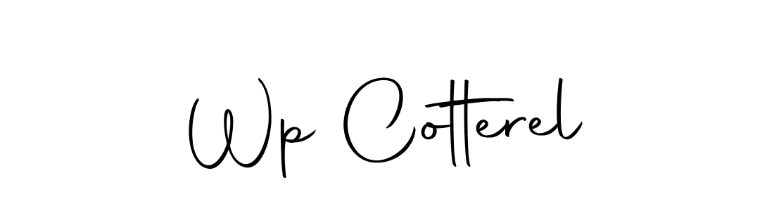 Design your own signature with our free online signature maker. With this signature software, you can create a handwritten (Autography-DOLnW) signature for name Wp Cotterel. Wp Cotterel signature style 10 images and pictures png