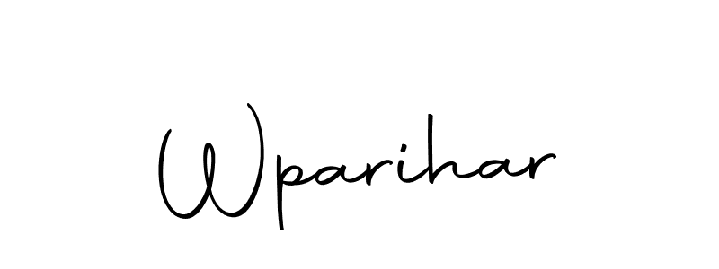 Make a beautiful signature design for name Wparihar. With this signature (Autography-DOLnW) style, you can create a handwritten signature for free. Wparihar signature style 10 images and pictures png