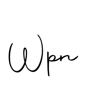 How to Draw Wpn signature style? Autography-DOLnW is a latest design signature styles for name Wpn. Wpn signature style 10 images and pictures png