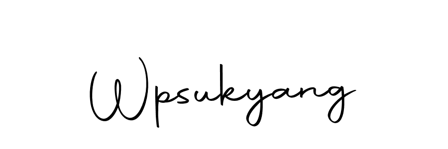 Wpsukyang stylish signature style. Best Handwritten Sign (Autography-DOLnW) for my name. Handwritten Signature Collection Ideas for my name Wpsukyang. Wpsukyang signature style 10 images and pictures png