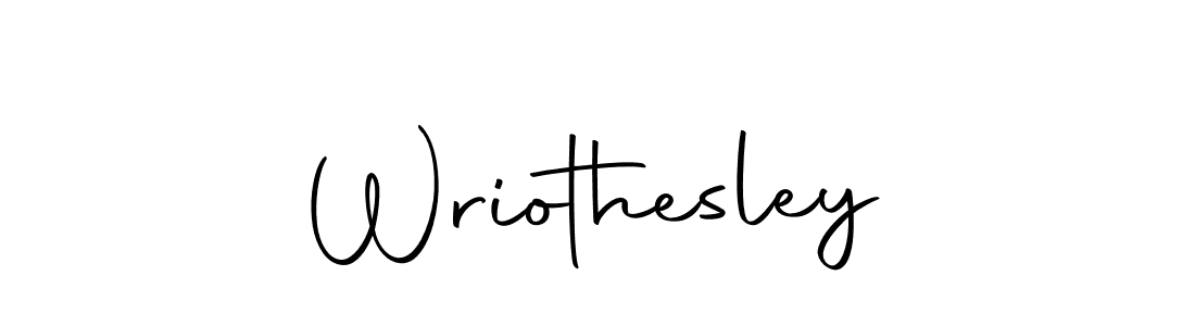 Make a beautiful signature design for name Wriothesley. With this signature (Autography-DOLnW) style, you can create a handwritten signature for free. Wriothesley signature style 10 images and pictures png