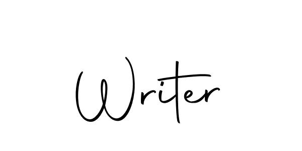 Design your own signature with our free online signature maker. With this signature software, you can create a handwritten (Autography-DOLnW) signature for name Writer. Writer signature style 10 images and pictures png