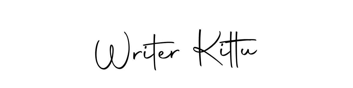 Also we have Writer Kittu name is the best signature style. Create professional handwritten signature collection using Autography-DOLnW autograph style. Writer Kittu signature style 10 images and pictures png