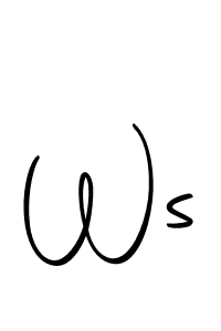 It looks lik you need a new signature style for name Ws. Design unique handwritten (Autography-DOLnW) signature with our free signature maker in just a few clicks. Ws signature style 10 images and pictures png