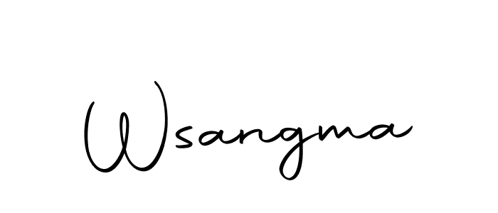 Best and Professional Signature Style for Wsangma. Autography-DOLnW Best Signature Style Collection. Wsangma signature style 10 images and pictures png