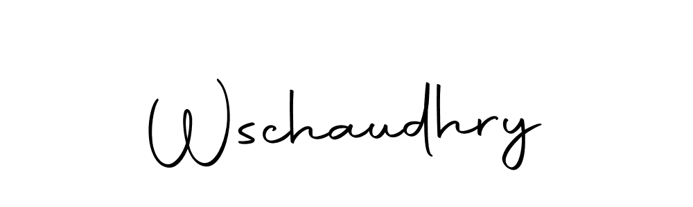 Similarly Autography-DOLnW is the best handwritten signature design. Signature creator online .You can use it as an online autograph creator for name Wschaudhry. Wschaudhry signature style 10 images and pictures png