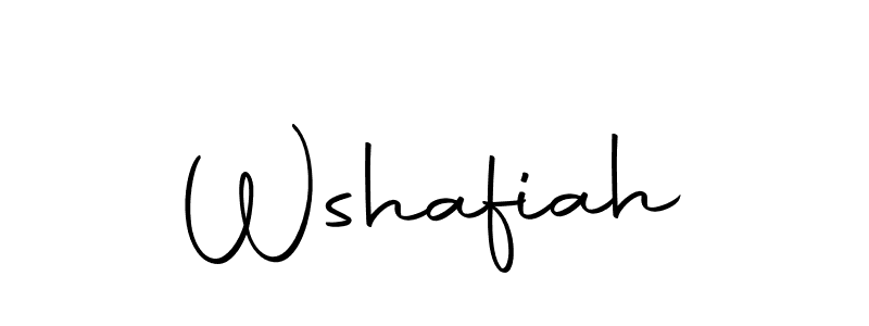Here are the top 10 professional signature styles for the name Wshafiah. These are the best autograph styles you can use for your name. Wshafiah signature style 10 images and pictures png