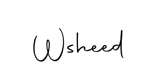 It looks lik you need a new signature style for name Wsheed. Design unique handwritten (Autography-DOLnW) signature with our free signature maker in just a few clicks. Wsheed signature style 10 images and pictures png