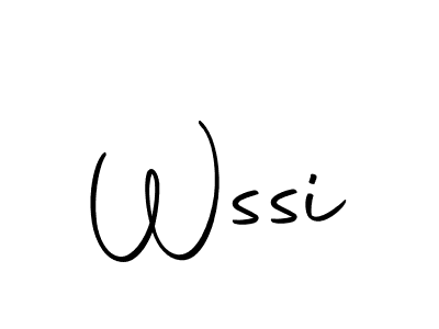 How to Draw Wssi signature style? Autography-DOLnW is a latest design signature styles for name Wssi. Wssi signature style 10 images and pictures png
