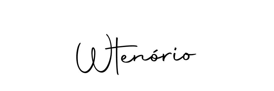 How to make Wtenório signature? Autography-DOLnW is a professional autograph style. Create handwritten signature for Wtenório name. Wtenório signature style 10 images and pictures png