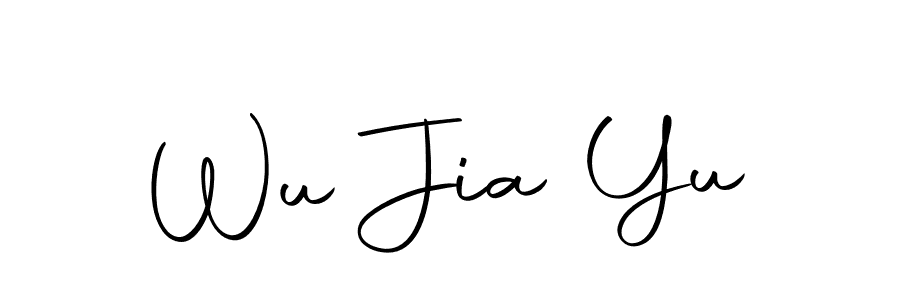 How to make Wu Jia Yu signature? Autography-DOLnW is a professional autograph style. Create handwritten signature for Wu Jia Yu name. Wu Jia Yu signature style 10 images and pictures png