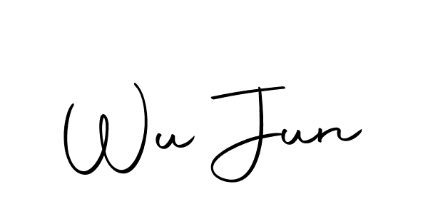 Also You can easily find your signature by using the search form. We will create Wu Jun name handwritten signature images for you free of cost using Autography-DOLnW sign style. Wu Jun signature style 10 images and pictures png