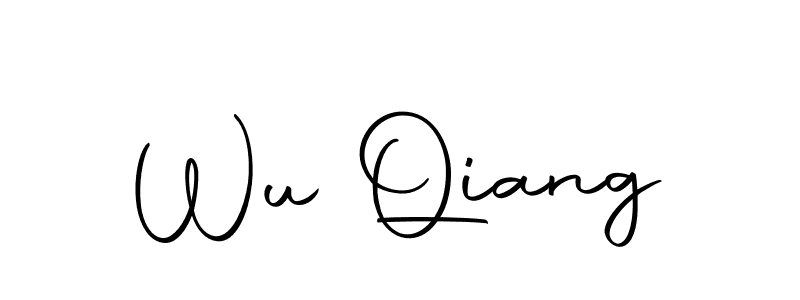 Here are the top 10 professional signature styles for the name Wu Qiang. These are the best autograph styles you can use for your name. Wu Qiang signature style 10 images and pictures png