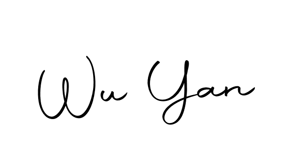Once you've used our free online signature maker to create your best signature Autography-DOLnW style, it's time to enjoy all of the benefits that Wu Yan name signing documents. Wu Yan signature style 10 images and pictures png